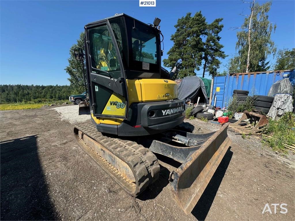 Yanmar VI080-1a w/ Leica geosystem, broom, rototilt and 3 2021 21013 VI080-1a w/ Leica geosystem, broom, rototilt and 3 20...