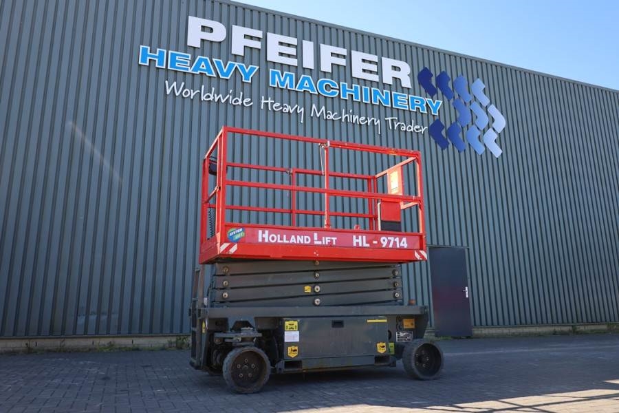 Holland Lift Ecostar HL-9714 Electric, 12m Working Height, 325k 2012 HOLLAND LIFT - Ecostar HL-9714 - 63531 Holland lift E...