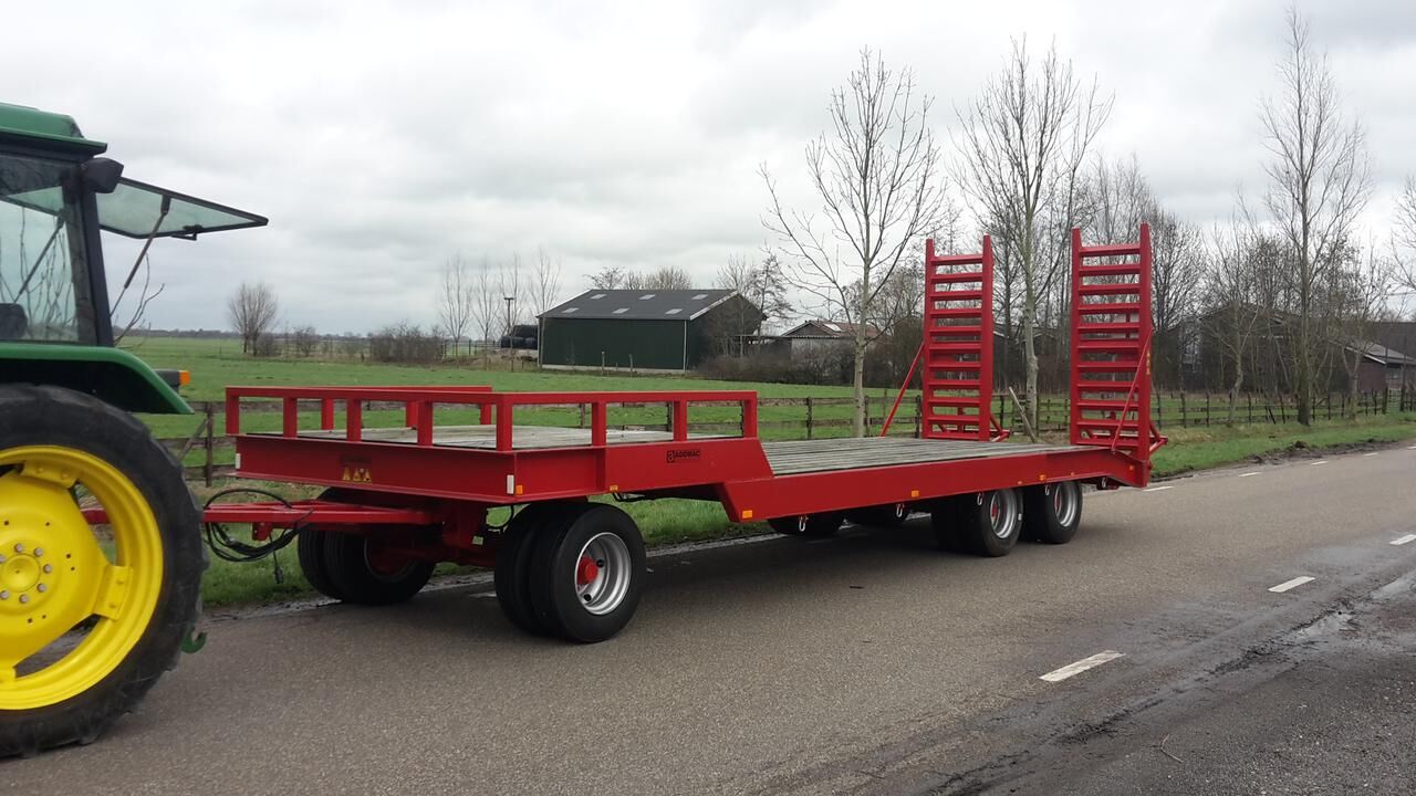 Agomac Dieplader 15 ton 4158 Agomac Dieplader 15 ton 1 Lowloader trailers image 13