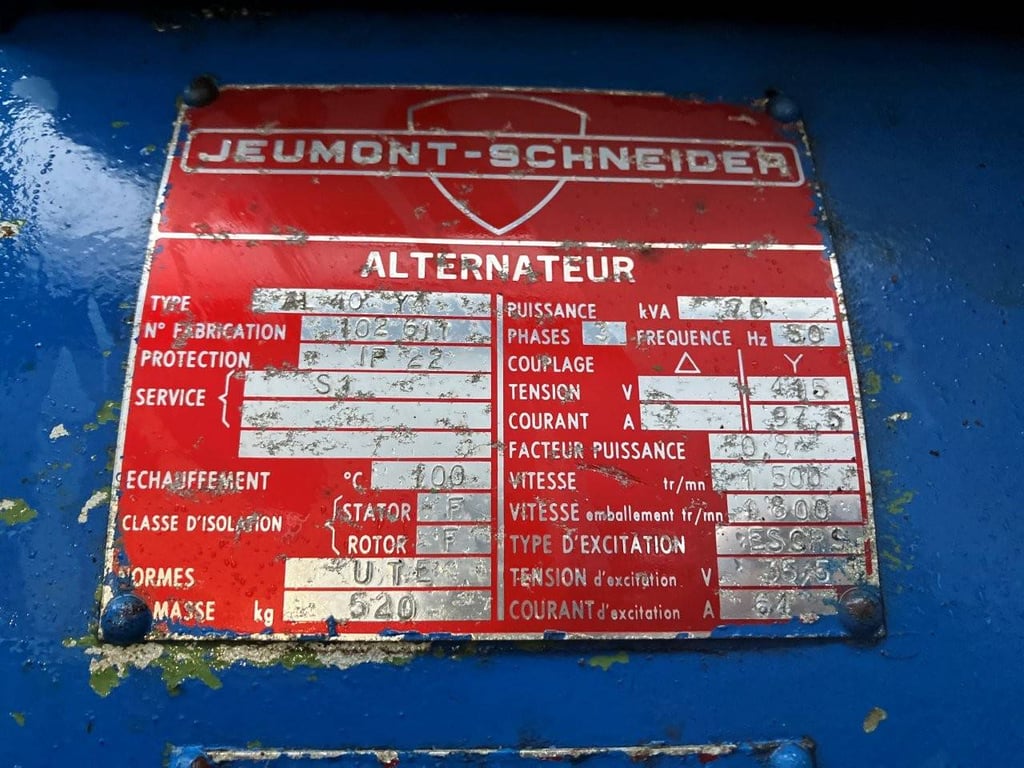Generator Ford AL 40 Y4 70kVA Diesel AL 40 Y4 1 Generators image 8