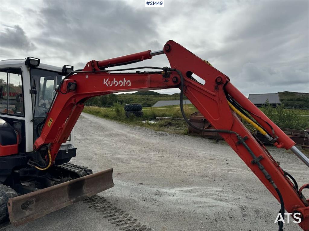 Kubota U35-3 Tracked excavator w/ 3 buckets WATCH VIDEO 2008 21449 U35-3 Tracked excavator w/ 3 buckets WATCH VIDEO 2008 1...