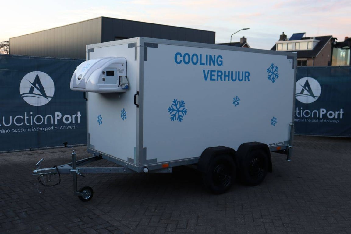 Closed refrigerated trailer 300x150cm 2025 New 2025 VDM trailers e4*2018/858*00010 2025 0 image 9