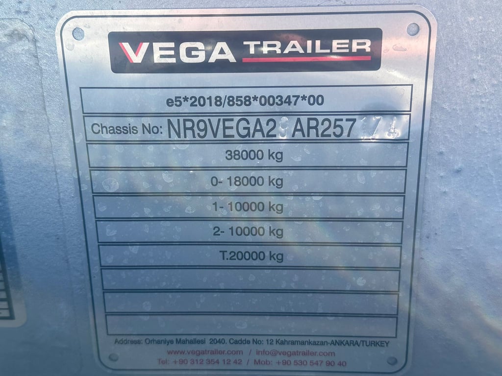VEGA Trailer VEGAMAX 2 axle Autotransporter 2024 00032295 VEGA Trailer VEGAMAX 2 axle Autotransporter 2024 0 image 14