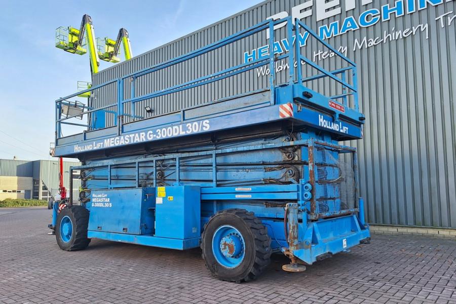 Holland Lift Megastar G300DL30/S Diesel, 4x4x4 Drive, 33.5m Wor 2001 HOLLAND LIFT - Megastar G300DL30/S - 90374 Holland li...