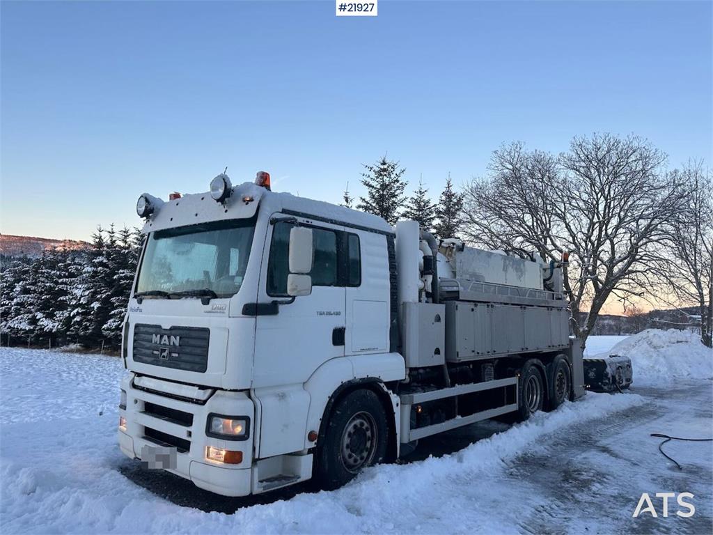 MAN TGA 26.430 6x2 Suction/Flushing Truck with Maskofl 2005 21927 MAN TGA 26.430 6x2 Suction/Flushing Truck with Maskofl 2...