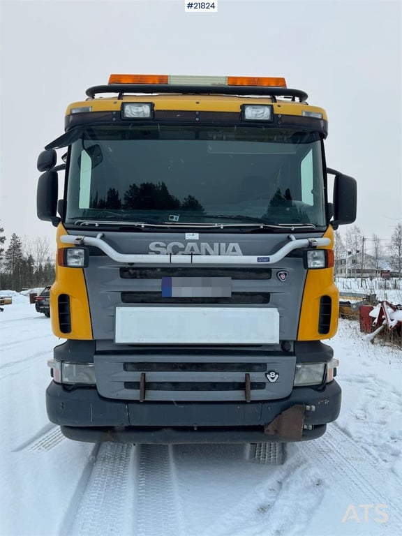 Scania R500 Tipper Truck, Snow Plow Equipped, with Underb 2005 21824 R500 Tipper Truck, Snow Plow Equipped, with Underb 20...