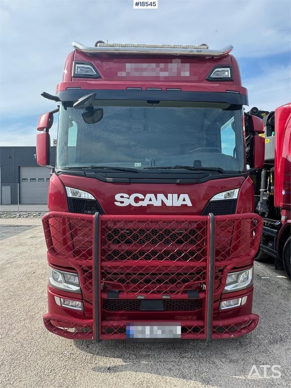 Scania R500 6x2 crane truck w/ 47 t/m Hiab crane with jib 2019 18545 R500 6x2 crane truck w/ 47 t/m Hiab crane with jib 20...