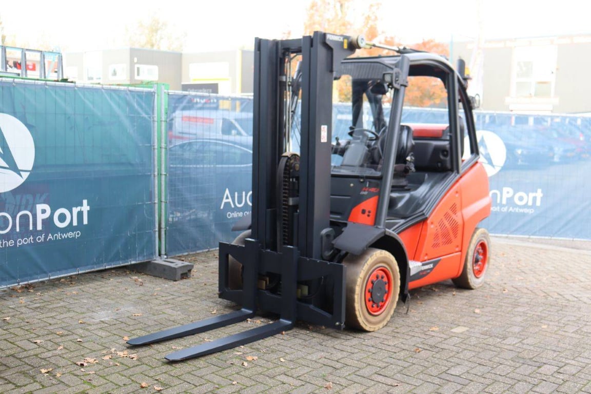 Heftruck Linde H40T-02 LPG 4000kg 2015 2015 H40T-02 2015 1 Forklift image 9