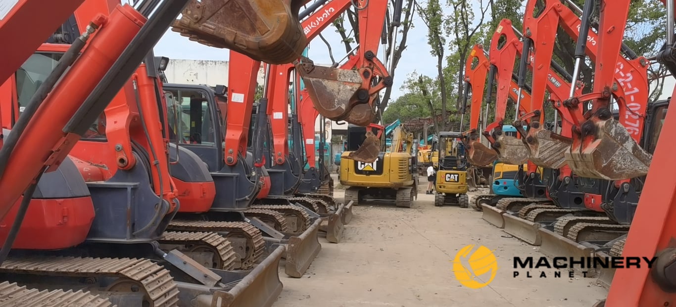 Kubota KX185 Mini Crawler Excavator High Quality KX185 2019 1 Crawler Excavators image 2