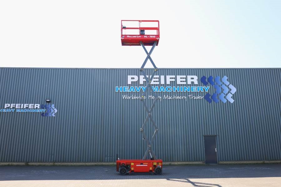 Holland Lift Ecostar HL-7810 Electric, 10m Working Height, 450k 2015 HOLLAND LIFT - Ecostar HL-7810 - 63500 Holland lift E...