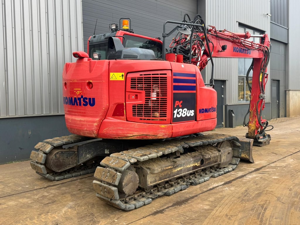 Komatsu PC138US - Tripple boom + blade 2017 00033688 PC138US - Tripple boom + blade 2017 1 image 5