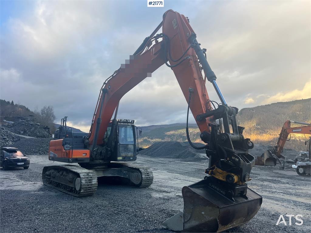 Doosan Dx300lc-5 Gravemaskin m/ rototilt og pusseskuffe 2017 21771 Dx300lc-5 Gravemaskin m/ rototilt og pusseskuffe 2017 1...