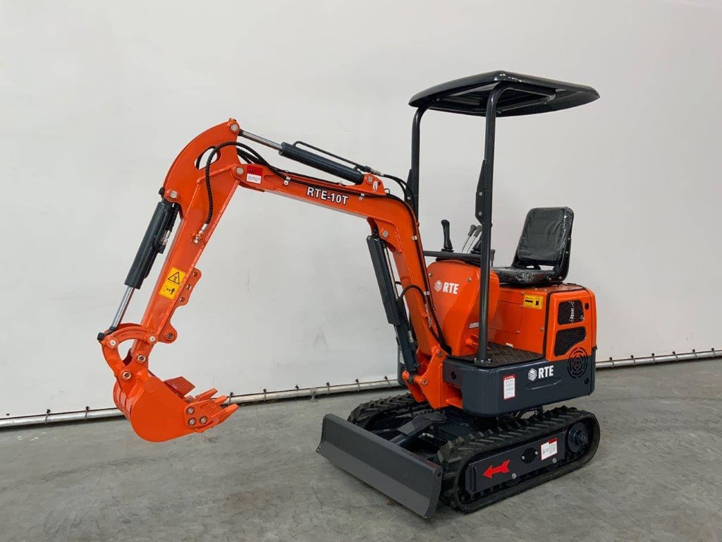 Mini excavator RTE CRE102 Diesel 11.7 hp 2025 New 2025 RTE 10T 2025 0 image 3
