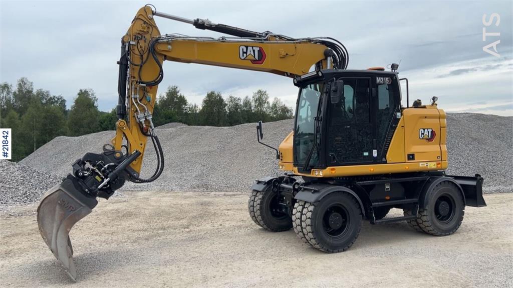 CAT M315 wheel digger w/ tilt and bucket 2023 21842 M315 wheel digger w/ tilt and bucket 2023 1 Crawler Excavators image 3