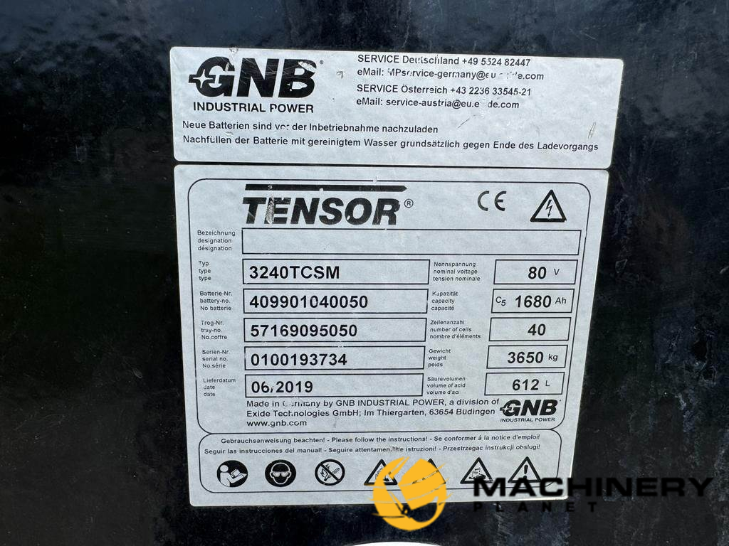 Kalmar ECF80-1100 2013 E4992 ECF80-1100 2013 1 Forklift image 5