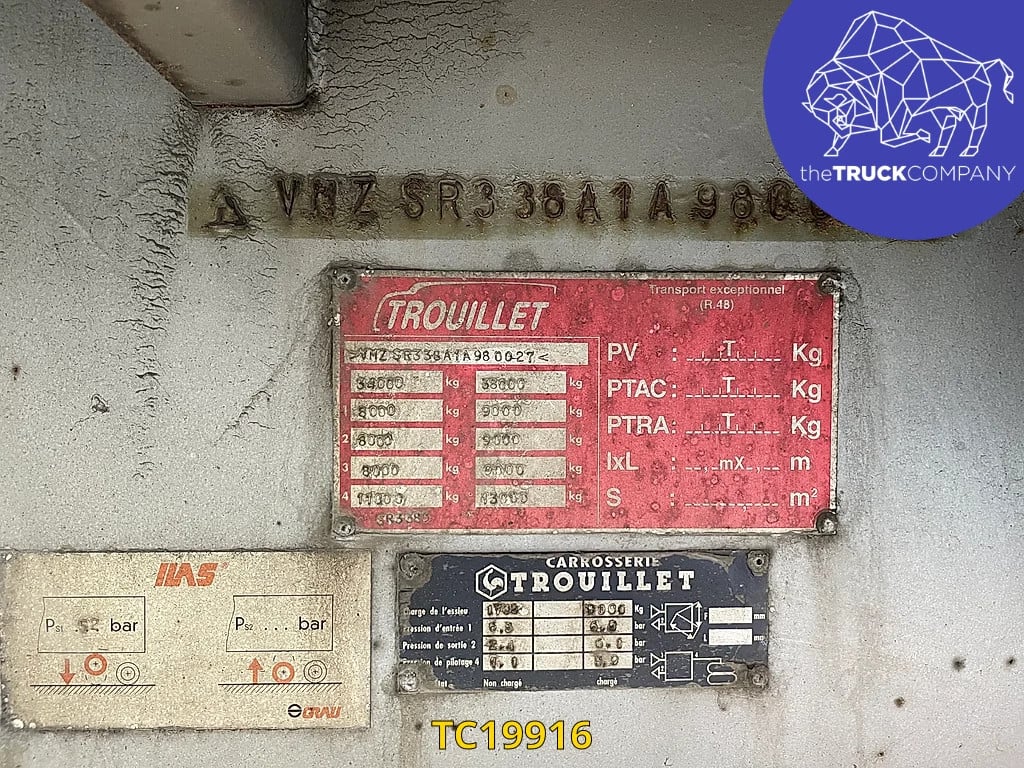 Trouillet Curtainsides 1998 TC19916 Trouillet 1998 1 image 3