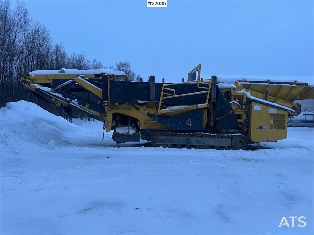 Keestrack K4 w/ completely new engine 1500 hours ago! WATCH 2016 22035 Keestrack K4 w/ completely new engine 1500 hours ag...