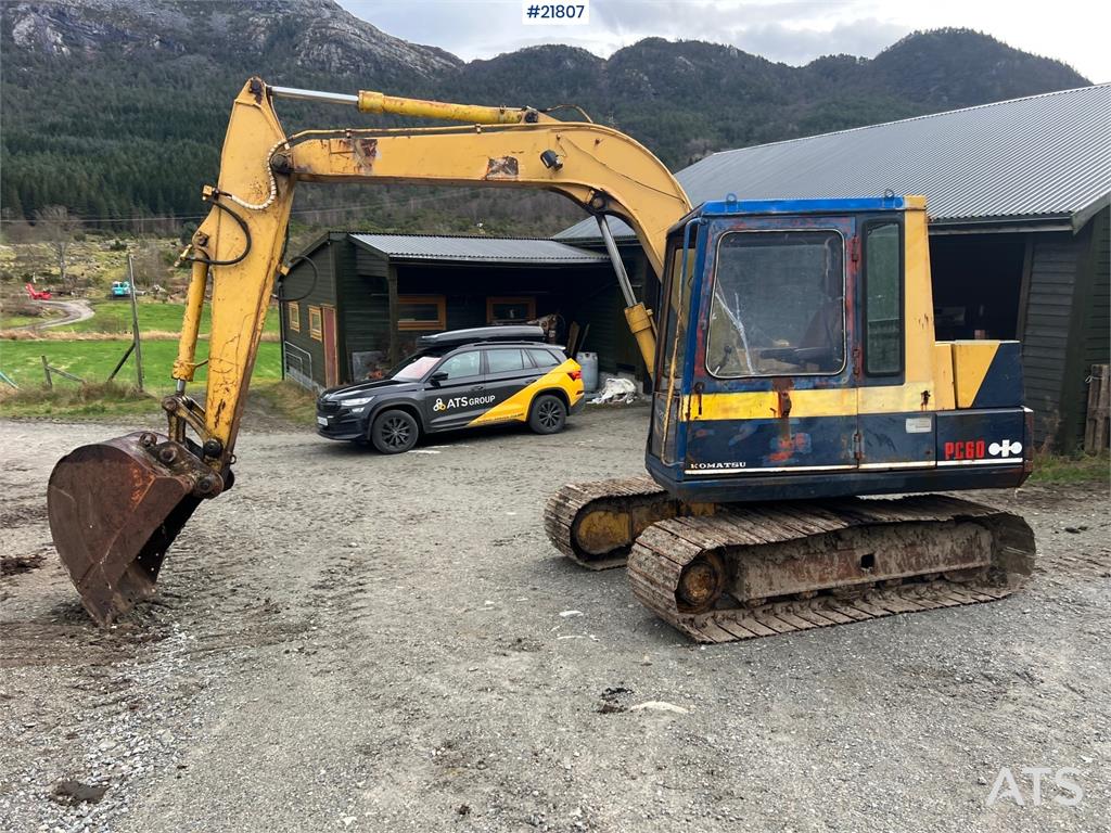 Komatsu PC60-5 1995 21807 PC60-5 1995 1 Crawler Excavators image 11