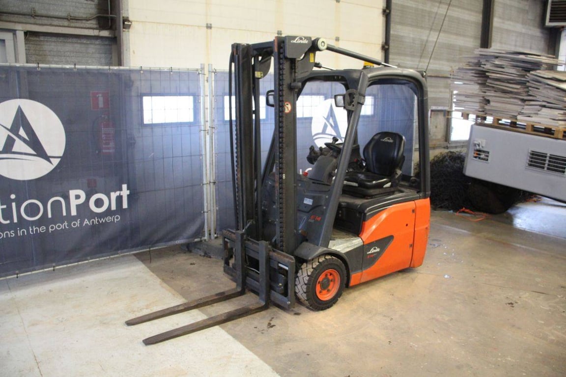 Forklift Linde E14-02 EVO Electric 1400kg 2014 2014 E14-02 EVO 2014 1 Forklift image 8