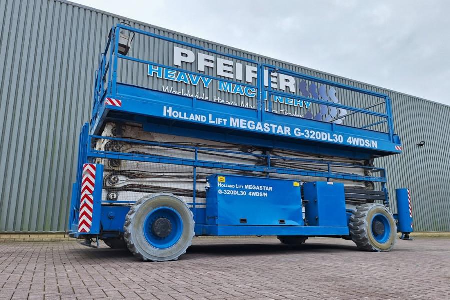 Holland Lift Megastar G320DL30 4WDS/N Diesel, 4x4x4 Drive, 34m 2008 HOLLAND LIFT - Megastar G320DL30 4WDS/N - 90376 Hollan...