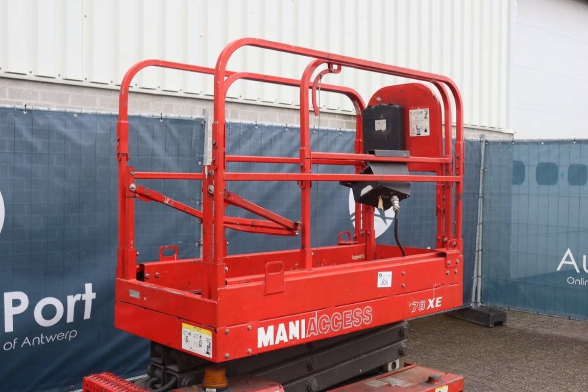 Manitou 78 XE Electric Scissor Lift 7.75m 2003 2003 78 XE 2003 1 Scissor Lifts image 10