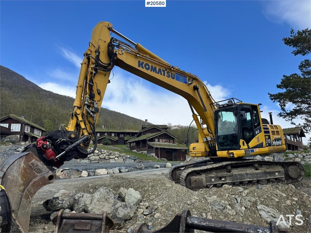 Komatsu HB215LC-2 Crawler excavator w/ GPS, Rototilt and 2 2014 20580 HB215LC-2 Crawler excavator w/ GPS, Rototilt and 2 2...