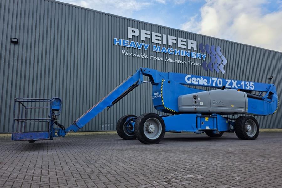 Genie ZX135/70 Diesel, 4x4x4 Drive, 43m Lifting Height, 2013 GENIE - ZX135/70 - 90352 ZX135/70 Diesel, 4x4x4 Drive, 43m Li...