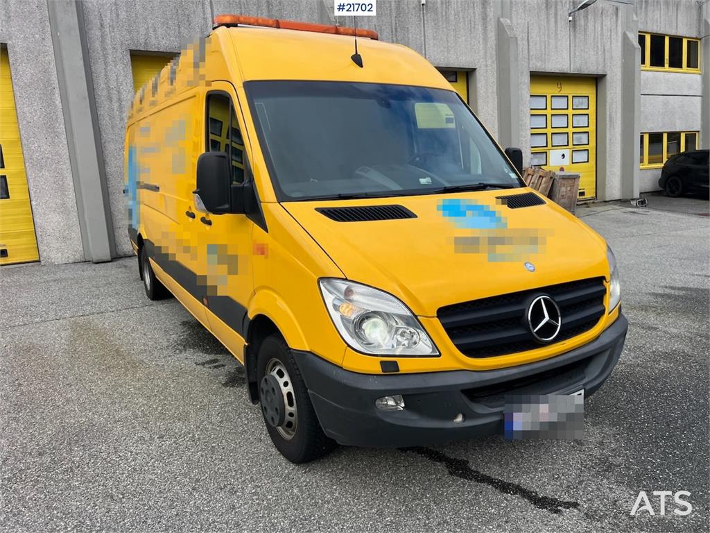 Mercedes-Benz Sprinter 519 cdi Rørinspeksjonsbil 2010 21702 Sprinter 519 cdi Rørinspeksjonsbil 2010 1 Closed vans image 8
