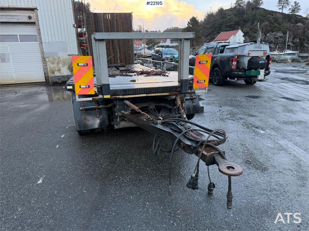 Damm SL-28M 3-axle machinery trailer with hydraulic dri 2013 22195 Damm SL-28M 3-axle machinery trailer with hydraulic dri...
