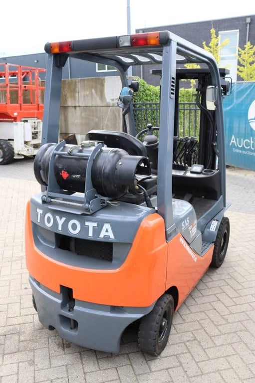 Forklift Toyota 02-8FGF18 LPG 1550kg 4.3m 2008 2008 02-8FGF18 2008 1 Forklift image 6