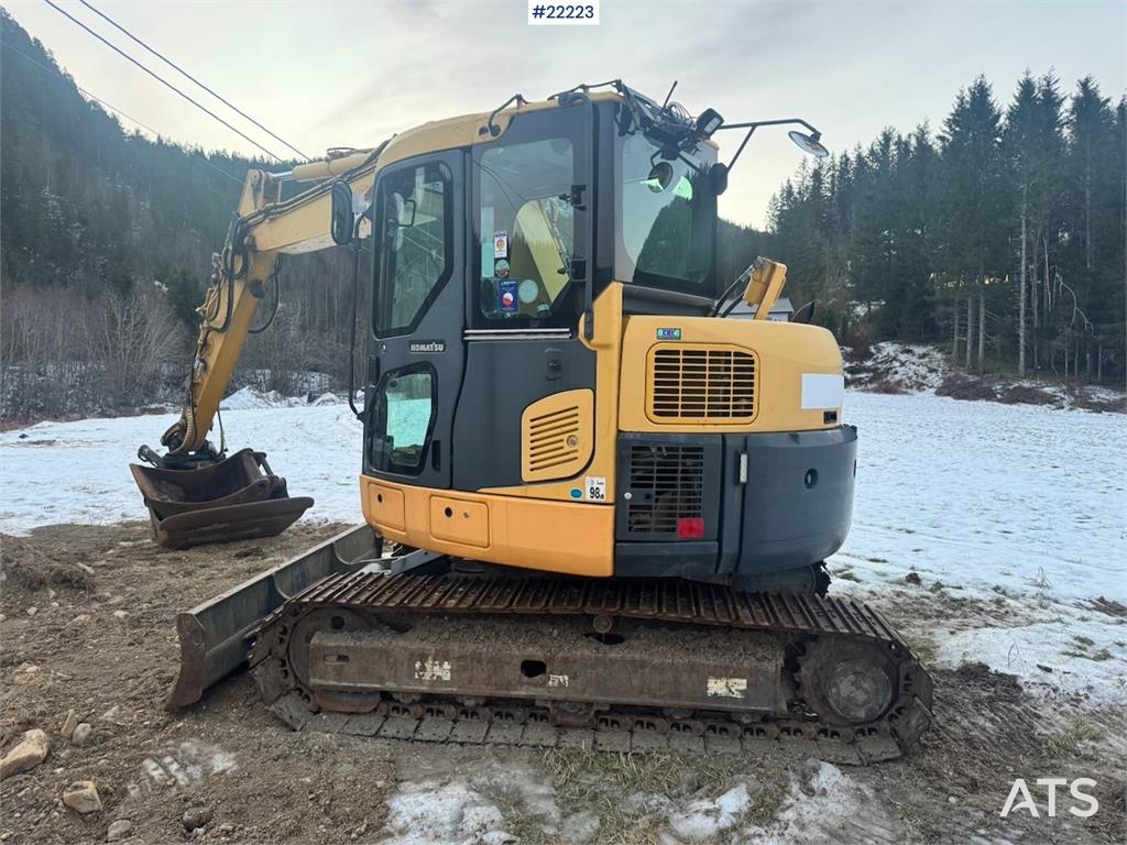 Komatsu PC78US-8 with Rototilt – 3 buckets – 5300 hours! 2011 22223 PC78US-8 with Rototilt – 3 buckets – 5300 hours! 2011 ...