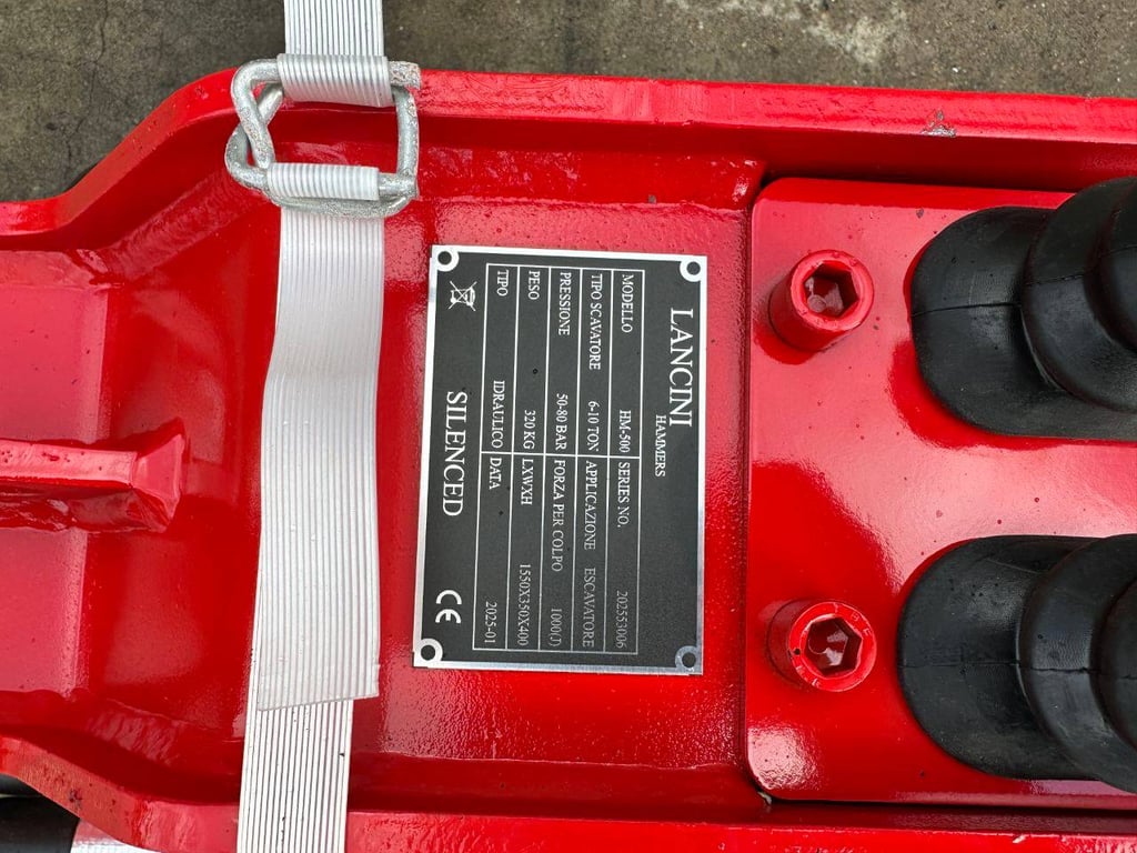 Hydraulic Hammer Lancini HM500 2025 New 2025 Lancia HM500 2025 0 image 8