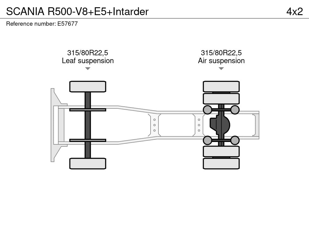 SCANIA R500-V8+E5+Intarder 2007 E57677 R500-V8+E5+Intarder 2007 1 image 11