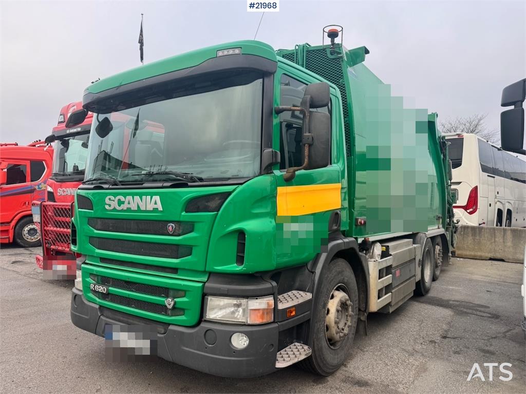 Scania P340 LPG 6x2 Refuse truck w/ Crane. 2015 21968 P340 LPG 6x2 Refuse truck w/ Crane. 2015 1 image 16