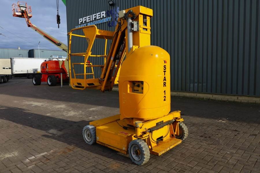 Haulotte STAR 12 Electric, 12m Working Height, 3m Reach, 21 2008 HAULOTTE - STAR 12 - 63163 STAR 12 Electric, 12m Working ...