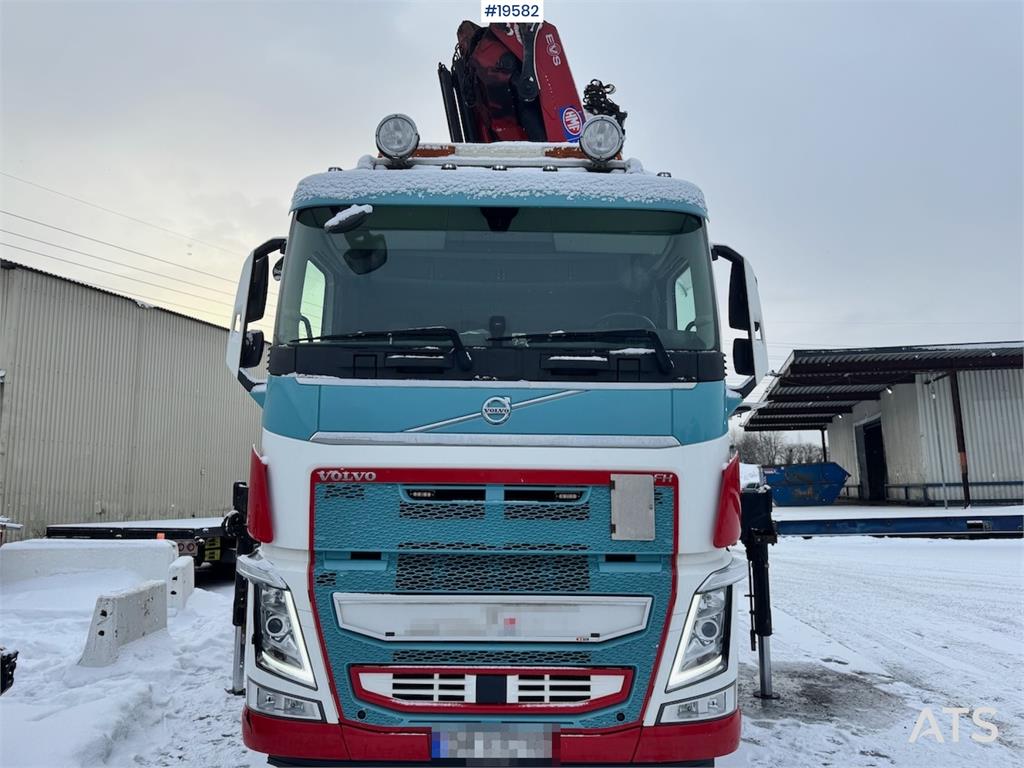 Volvo FH540 8x4 Tridem Crane truck w/ 50 t/m HMF crane w 2019 19582 FH540 8x4 Tridem Crane truck w/ 50 t/m HMF crane w 201...