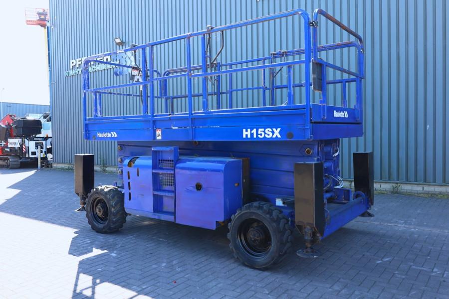 Haulotte H15SX Diesel, 4x4 Drive 15 Working Height, 500kg C 2008 HAULOTTE - H15SX - 90296 H15SX Diesel, 4x4 Drive 15 Worki...