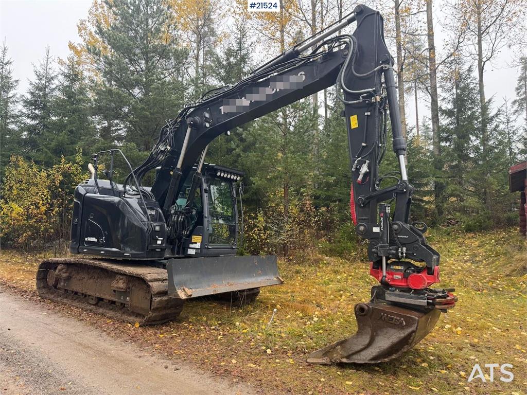 Kobelco SK140SRLC Tracked excavator w/ Machine control, ti 2023 21524 SK140SRLC Tracked excavator w/ Machine control, ti 2...