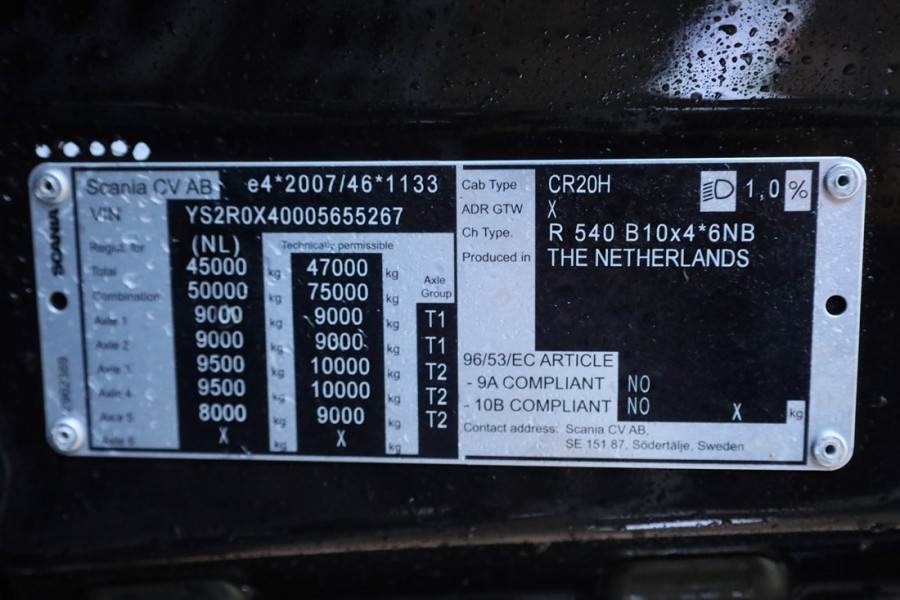 Scania R540 B10x4 With CORMACH 150tm Crane Valid inspecti 2023 SCANIA - R540 B10x4 With CORMACH 150tm Crane - 631 R540 B10...