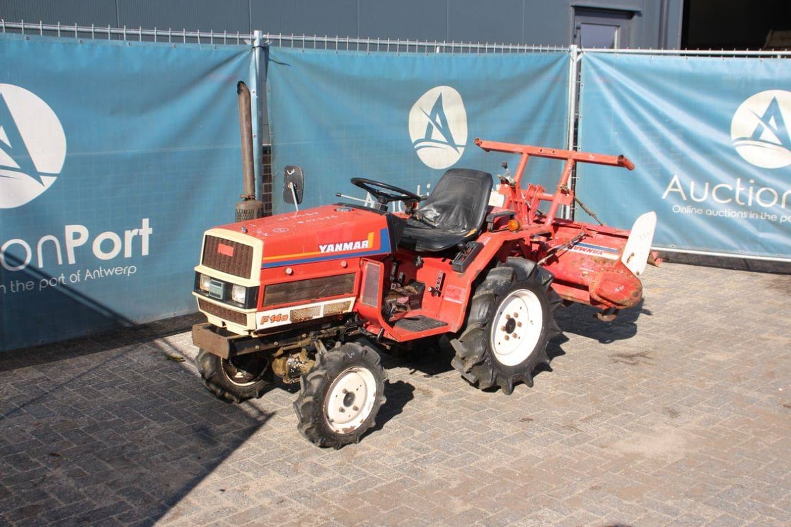 Mini tractor Yanmar F14D Diesel 14hp with cultivator F14D 1 Tractor Units image 8