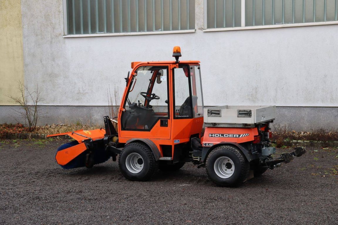 Mini tractor Holder C 2.42 Diesel with sweeping brush Holder C 2.42 1 image 3