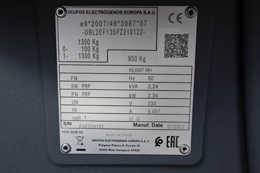 Atlas-Copco Hilight H6+ Valid inspection, *Guarantee! Max Boom 2023 ATLAS COPCO - Hilight H6+ - 62301 Hilight H6+ Valid in...