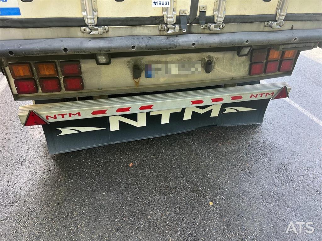 NTM 3 axle semi-trailer w / full side opening 2010 18631 NTM 3 axle semi-trailer w / full side opening 2010 1 Box semi-tra...
