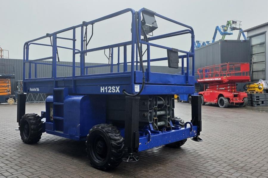 Haulotte H12SX Diesel, 4x4 Drive, 12m Working Height, 700kg 2004 HAULOTTE - H12SX - 90084 H12SX Diesel, 4x4 Drive, 12m Wor...