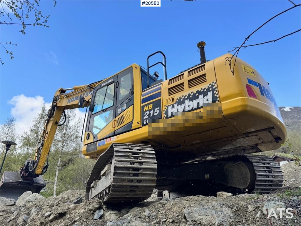 Komatsu HB215LC-2 Crawler excavator w/ GPS, Rototilt and 2 2014 20580 HB215LC-2 Crawler excavator w/ GPS, Rototilt and 2 2...