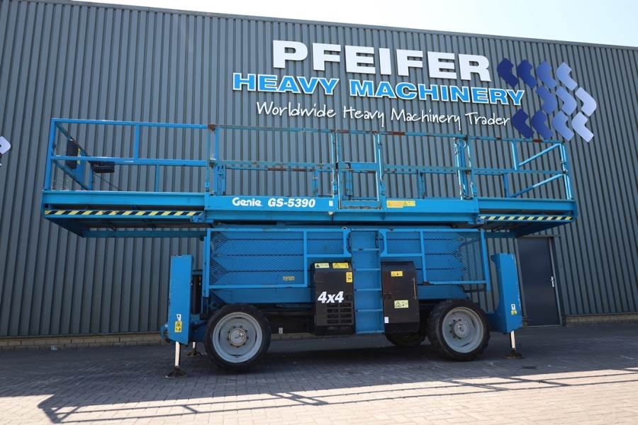 Genie GS5390 Diesel, 4x4 Drive, 18.15m Working Height, 6 2014 GENIE - GS5390 - 90034 GS5390 Diesel, 4x4 Drive, 18.15m Work...