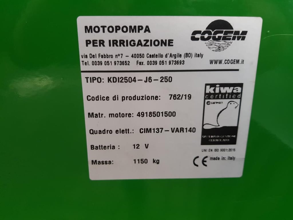 Varisco pump type A565 2024 7435 Varisco pump type A565 2024 0 image 8