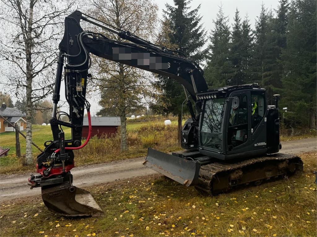 Kobelco SK140SRLC Tracked excavator w/ Machine control, ti 2023 21524 SK140SRLC Tracked excavator w/ Machine control, ti 2...