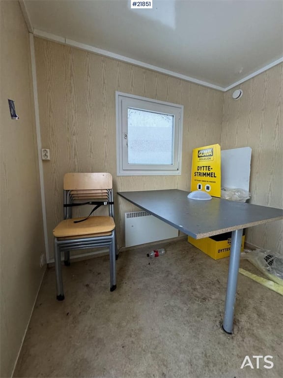 Arbeidsbrakke m/ forbrenningstoalett 21851 Arbeidsbrakke m/ forbrenningstoalett 1 image 12