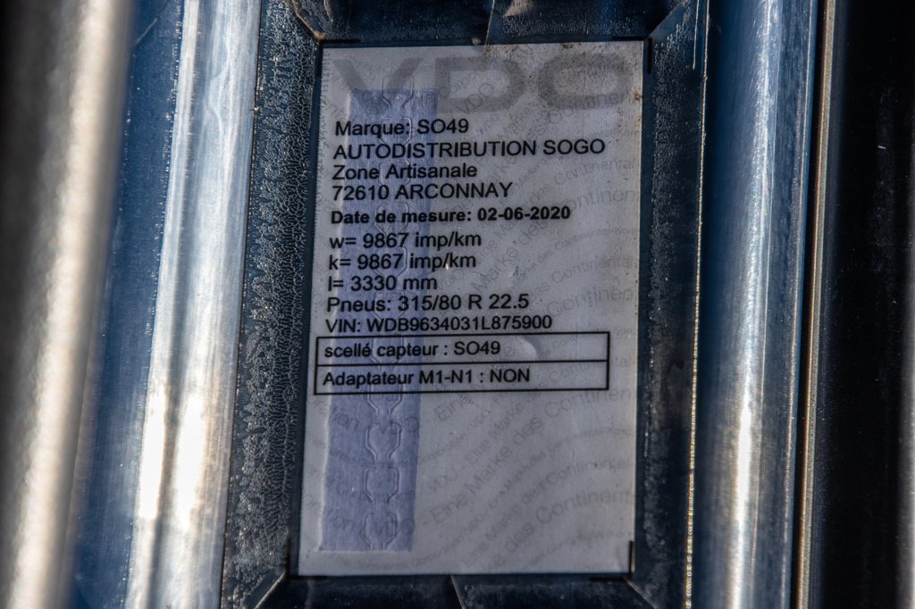MERCEDES ACTROS 1848 LS+E6+HYDR. 2014 E58336 ACTROS 1848 LS+E6+HYDR. 2014 1 image 10